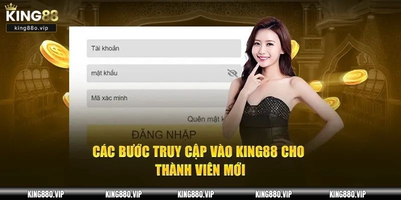 Hướng dẫn thành viên các bước đăng nhập KING88 chi tiết