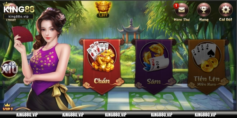 Một số gợi ý game bài King88 hay nhất 2025